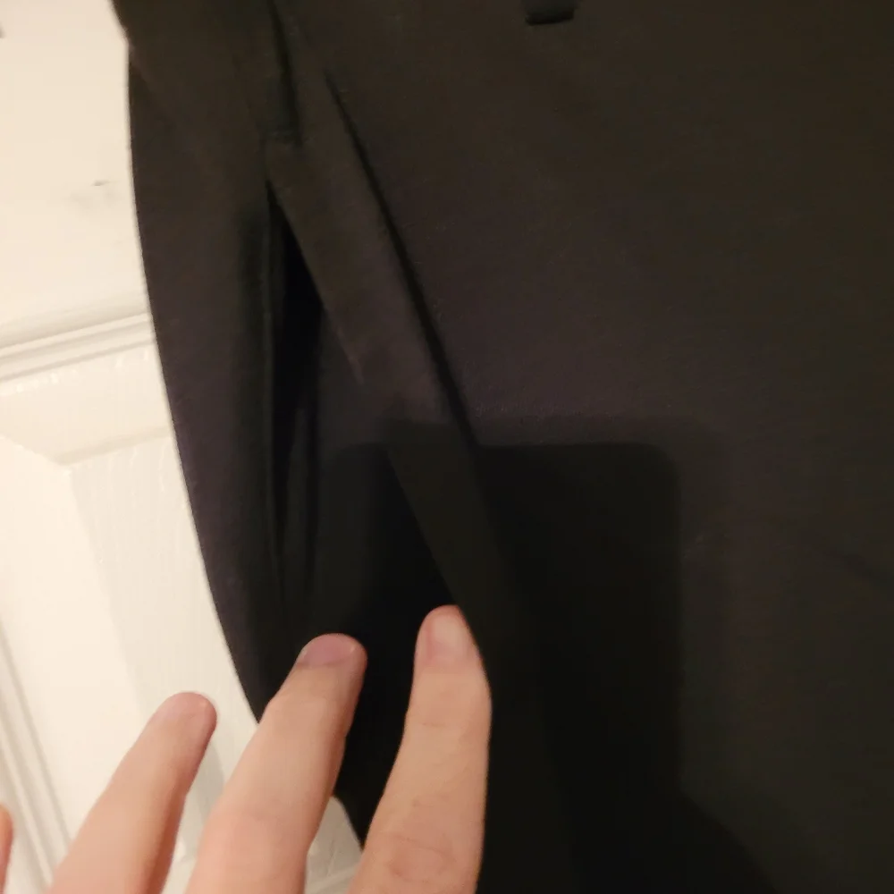 Michael Kors Black Wide-Leg Trousers Size Medium